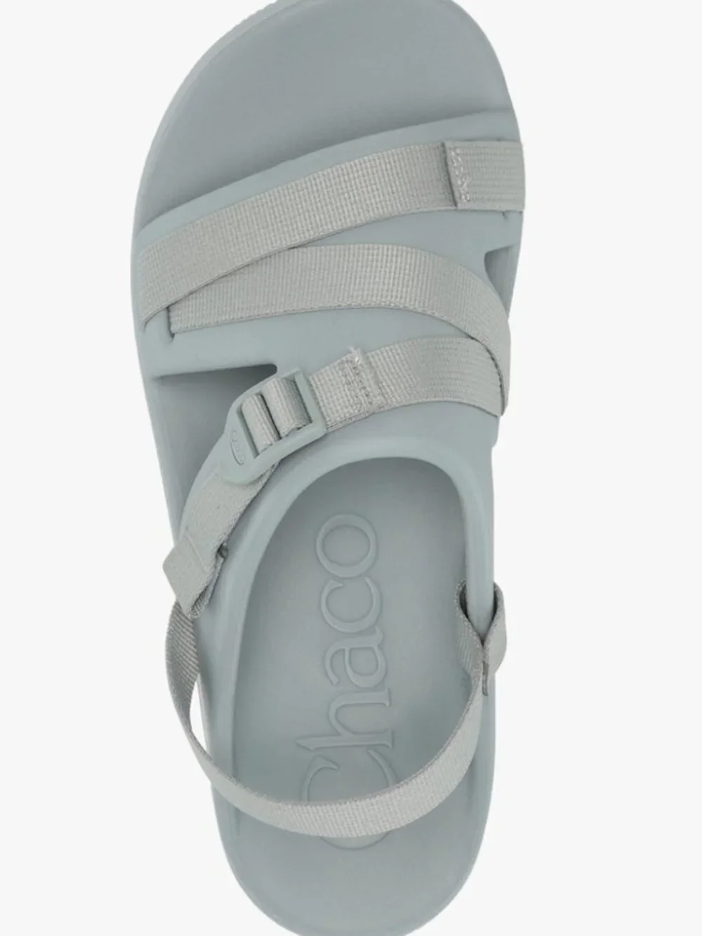 Chaco Women's Chillos Sport Sandals in Aqua-Gray - JCH108614
